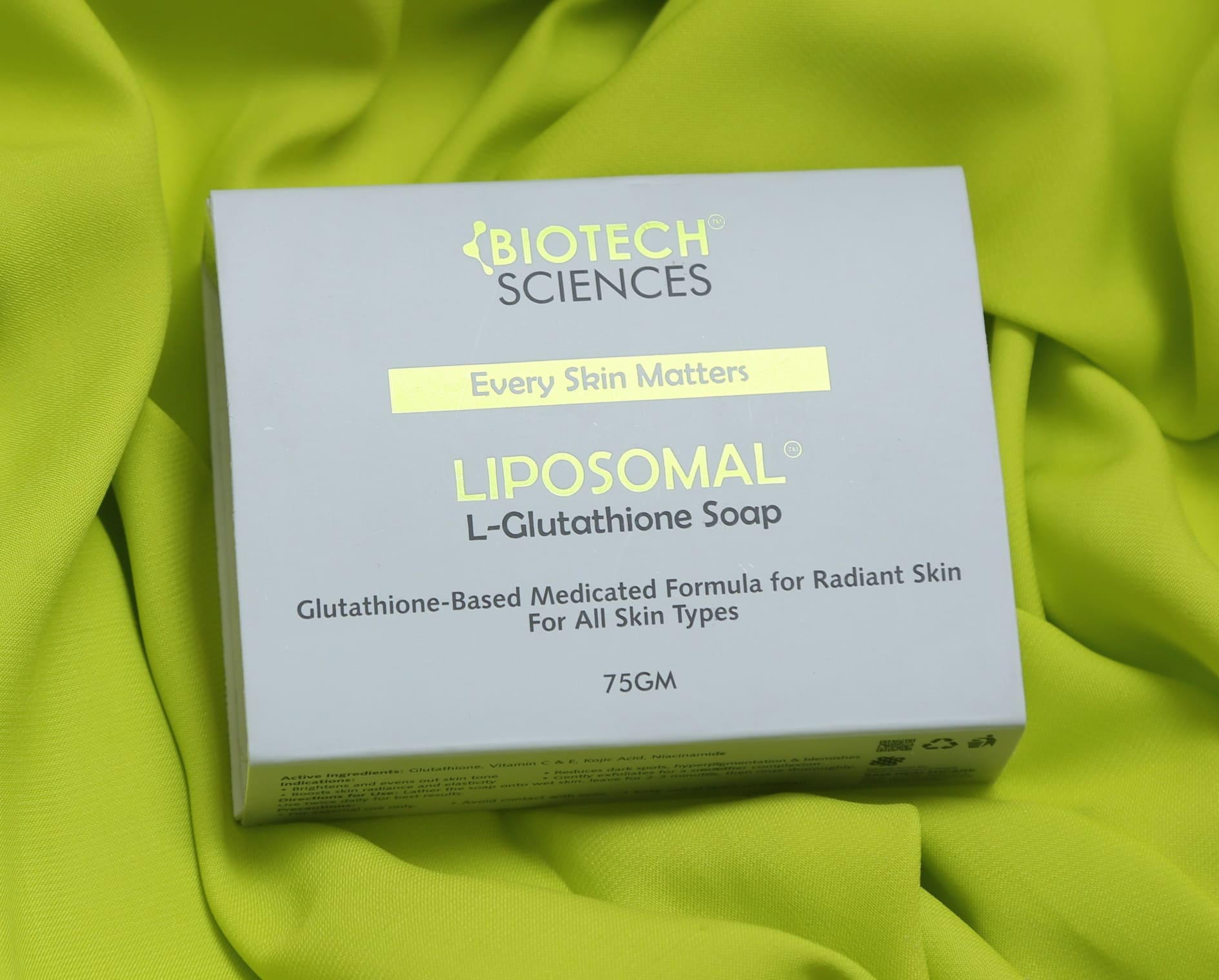 LIPOSOMAL Brightening L-Glutathione Soap 75gms
